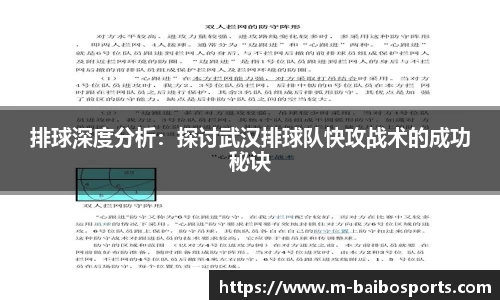 排球深度分析：探讨武汉排球队快攻战术的成功秘诀